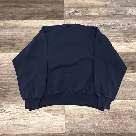 Vintage Russell Athletic Lyceum University Wreath Graphic Mens 2XL Sweatshirt - Picture 7 of 8